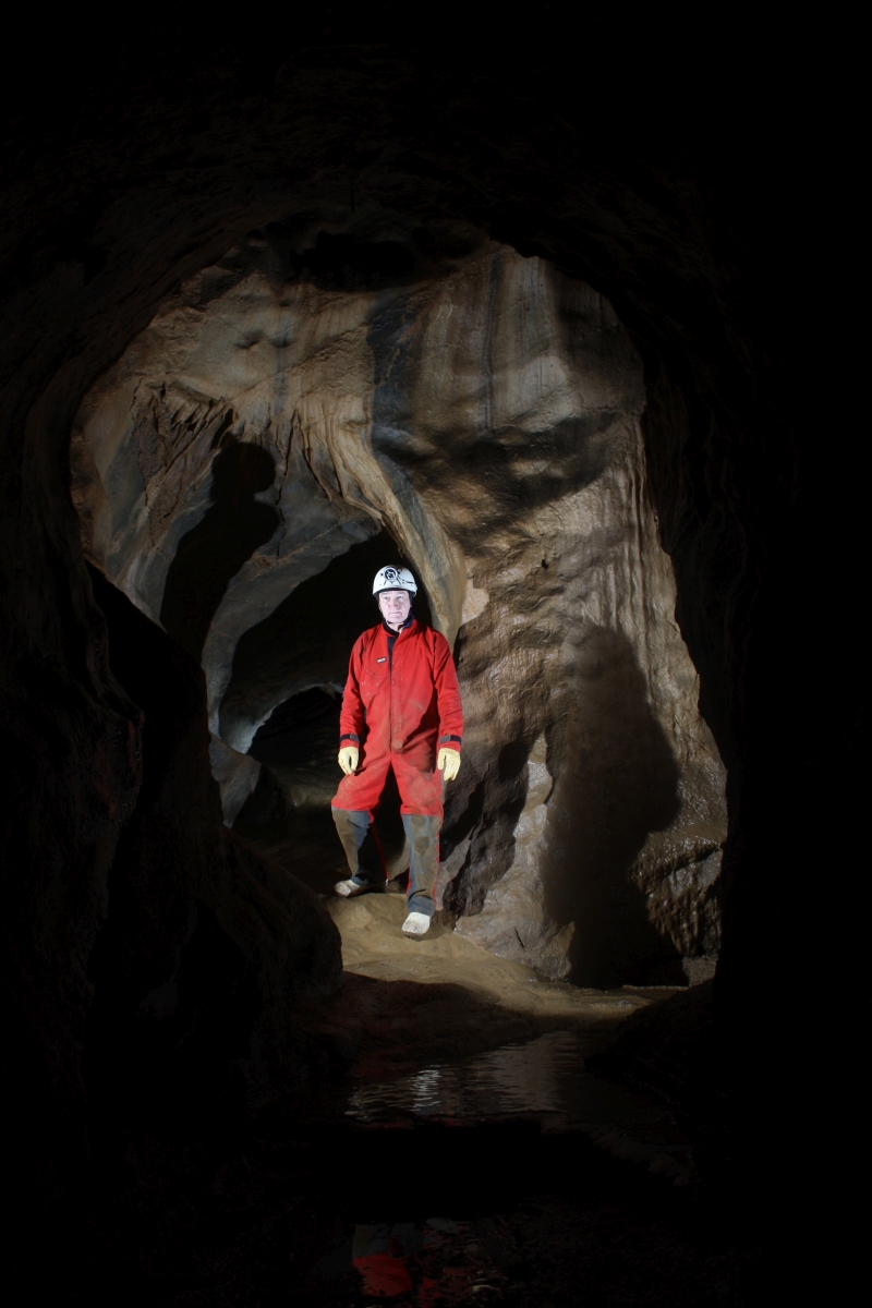 Aus einer Höhle